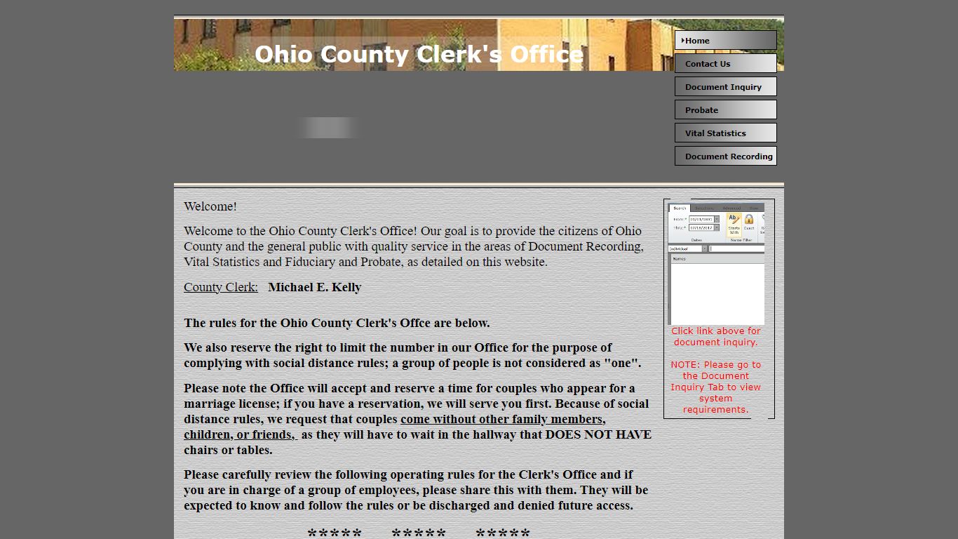 Ohio County Clerk